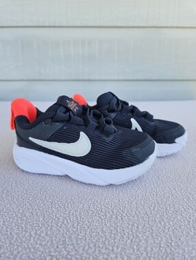 Nike Star Runner 4 Slip-On Sneaker Toddler SZ 6C Dark Obsidian Blue DX7616-401